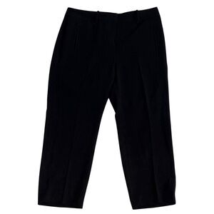 Bar III Classic Black Cropped Trousers - Size 12